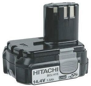 14.4 V -os Hitachi BCL1415 Li-ion akkumulátor felújítás (felújítás utáni kapacitás: 2.0 Ah) termék fő termékképe